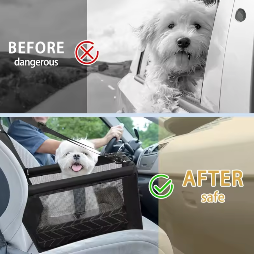 PawSafe™ Dog Car Bed