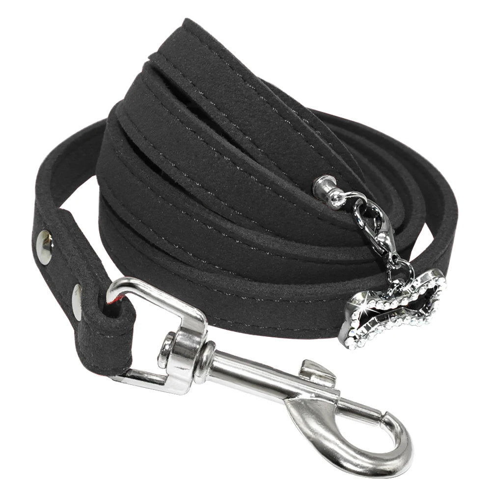 LuxePup™ Suede Leash