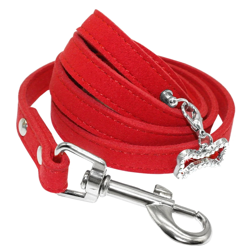 LuxePup™ Suede Leash