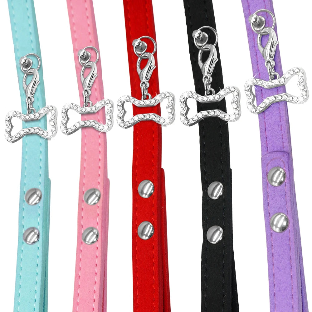 LuxePup™ Suede Leash