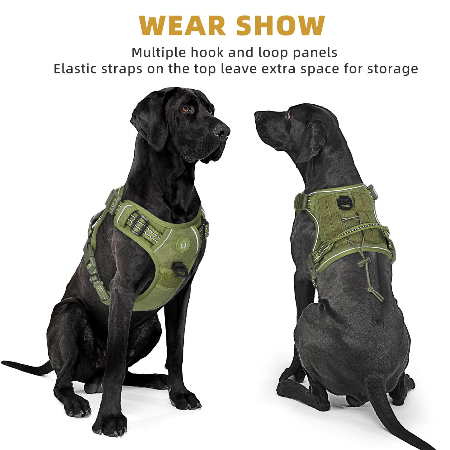 Dog Harness - No Pull Chest Attachment Point