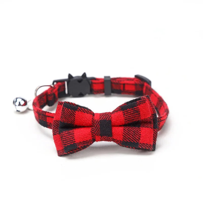 Pet Collar with Bow Tie