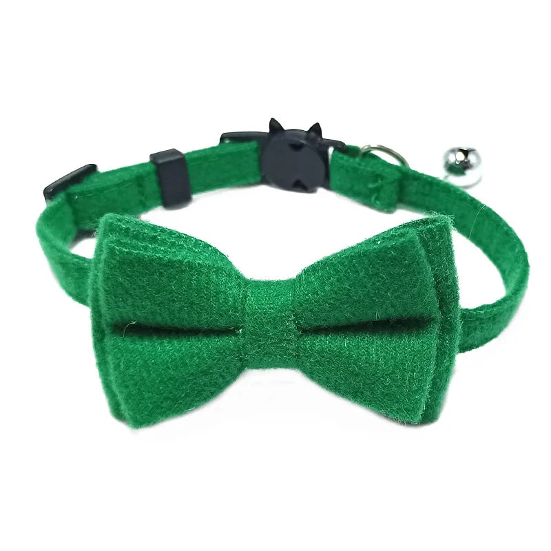 Pet Collar with Bow Tie
