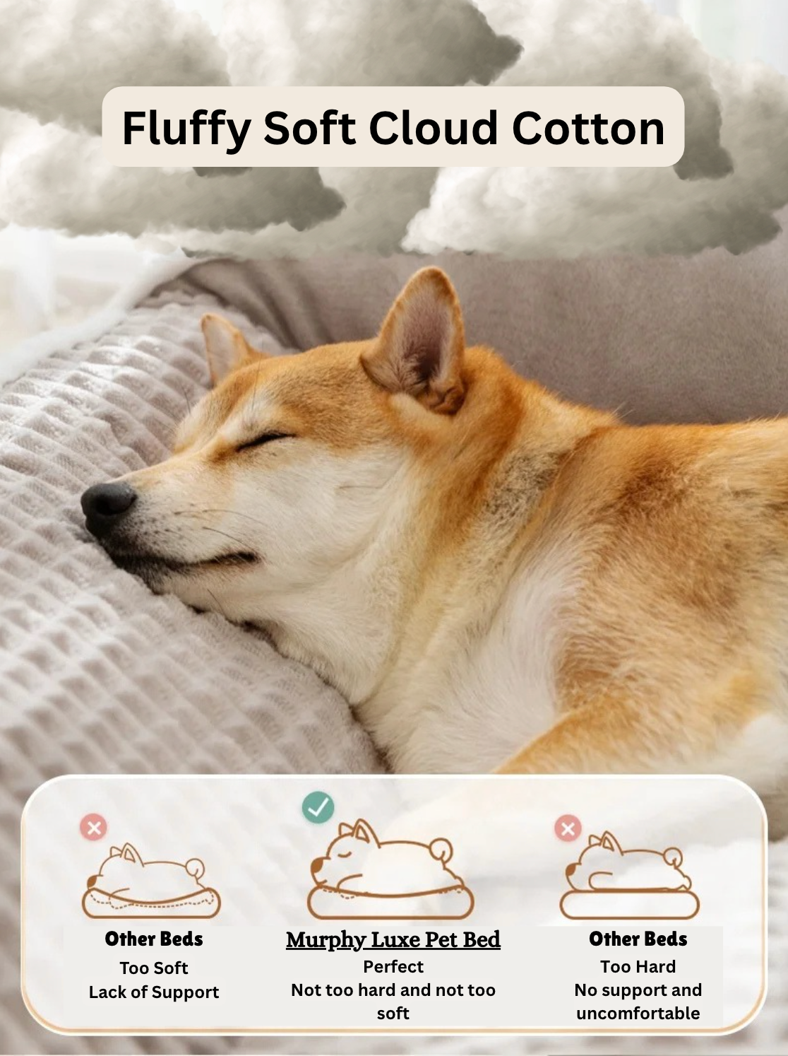 Murphy Luxe Pet Bed