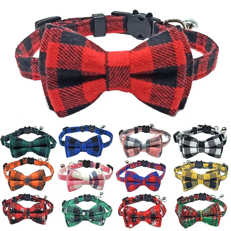 Pet Collar with Bow Tie