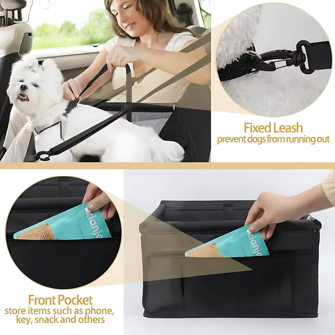 PawSafe™ Dog Car Bed