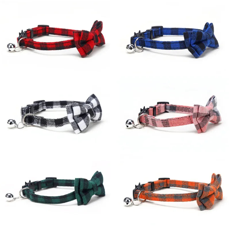 Pet Collar with Bow Tie