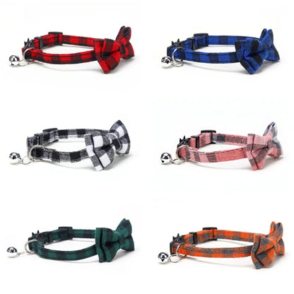 Pet Collar with Bow Tie