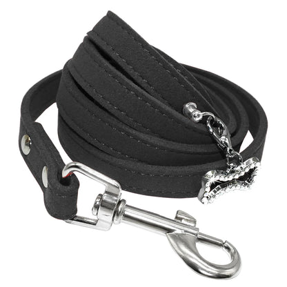 LuxePup™ Suede Leash