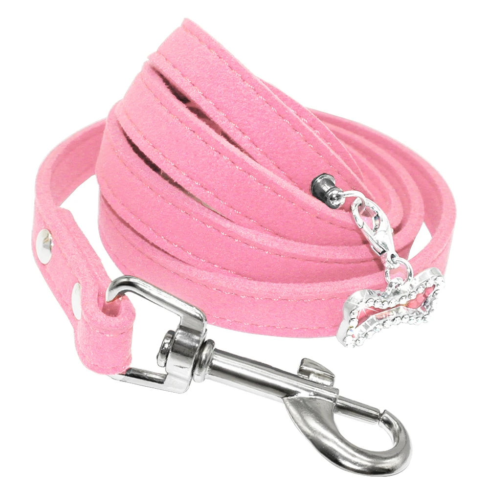 LuxePup™ Suede Leash