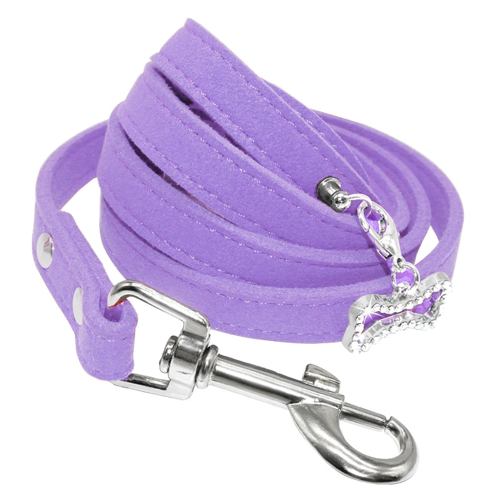 LuxePup™ Suede Leash