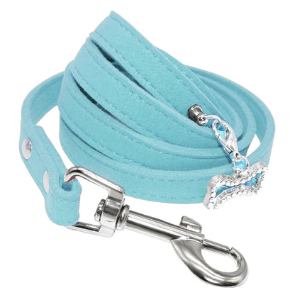 LuxePup™ Suede Leash