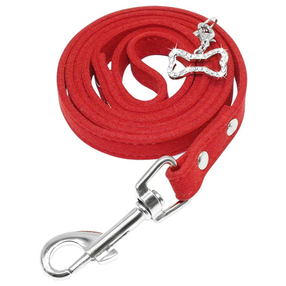 LuxePup™ Suede Leash