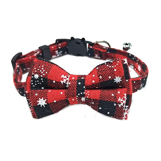Pet Collar with Bow Tie