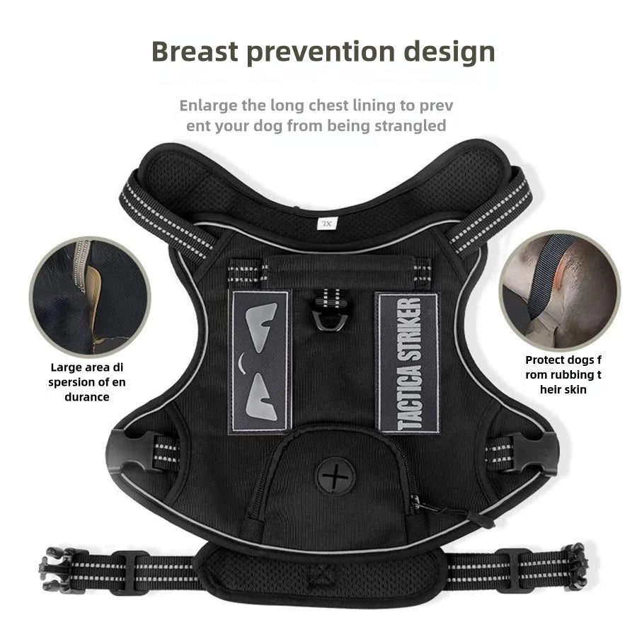 Tactical Dog Harness - Medium & Large Dogs