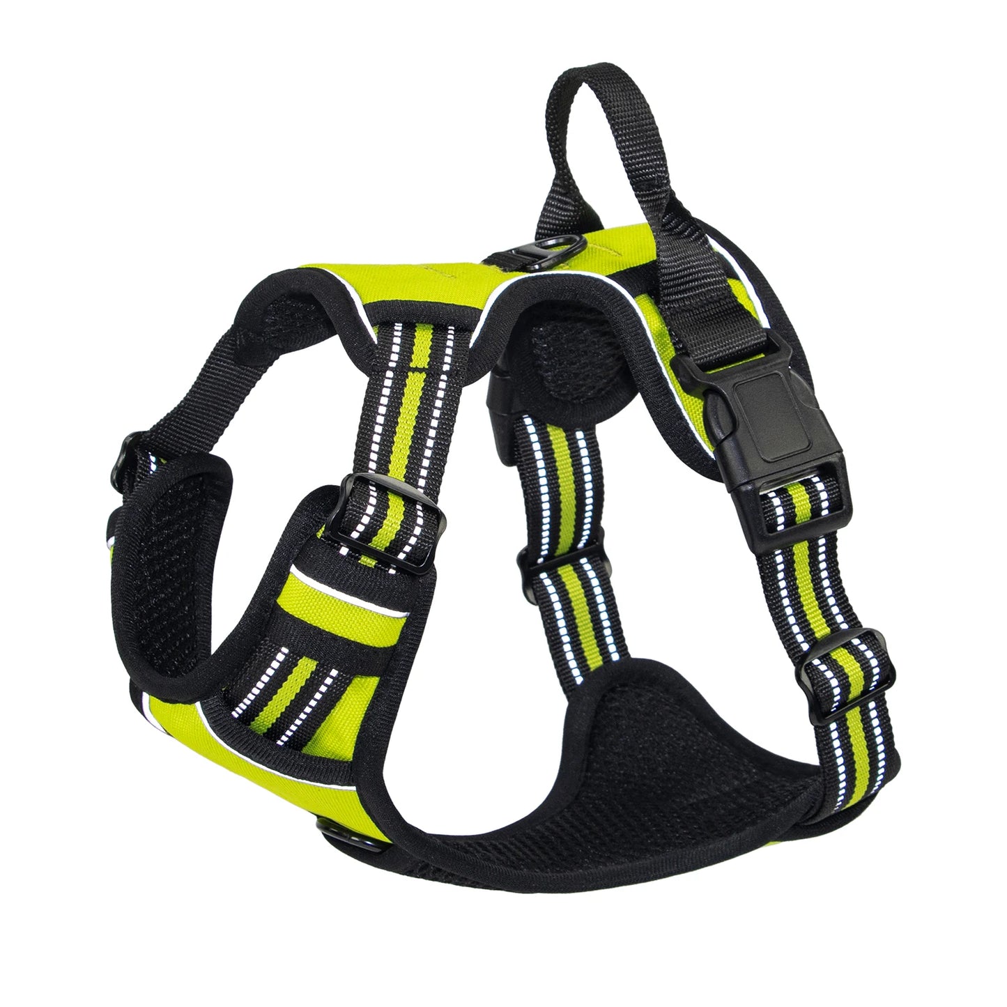 No-Pull Reflective Dog Harness with Front Clip & Easy Control Handle