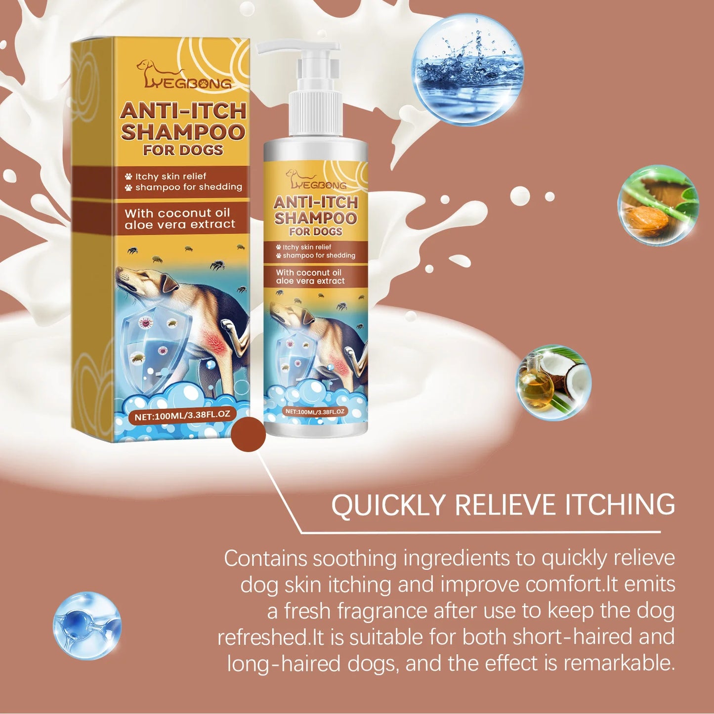 Sensitive Skin Dog Shampoo & Conditioner