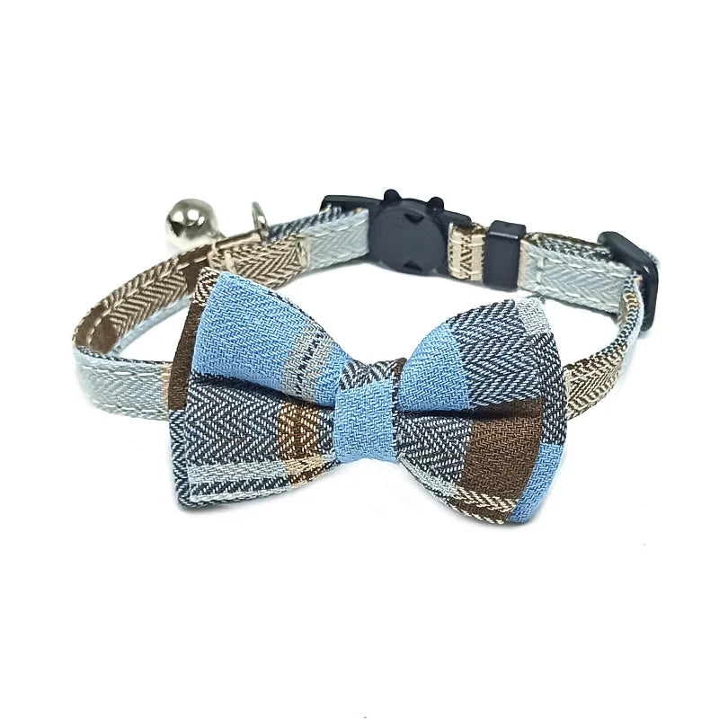 Pet Collar with Bow Tie