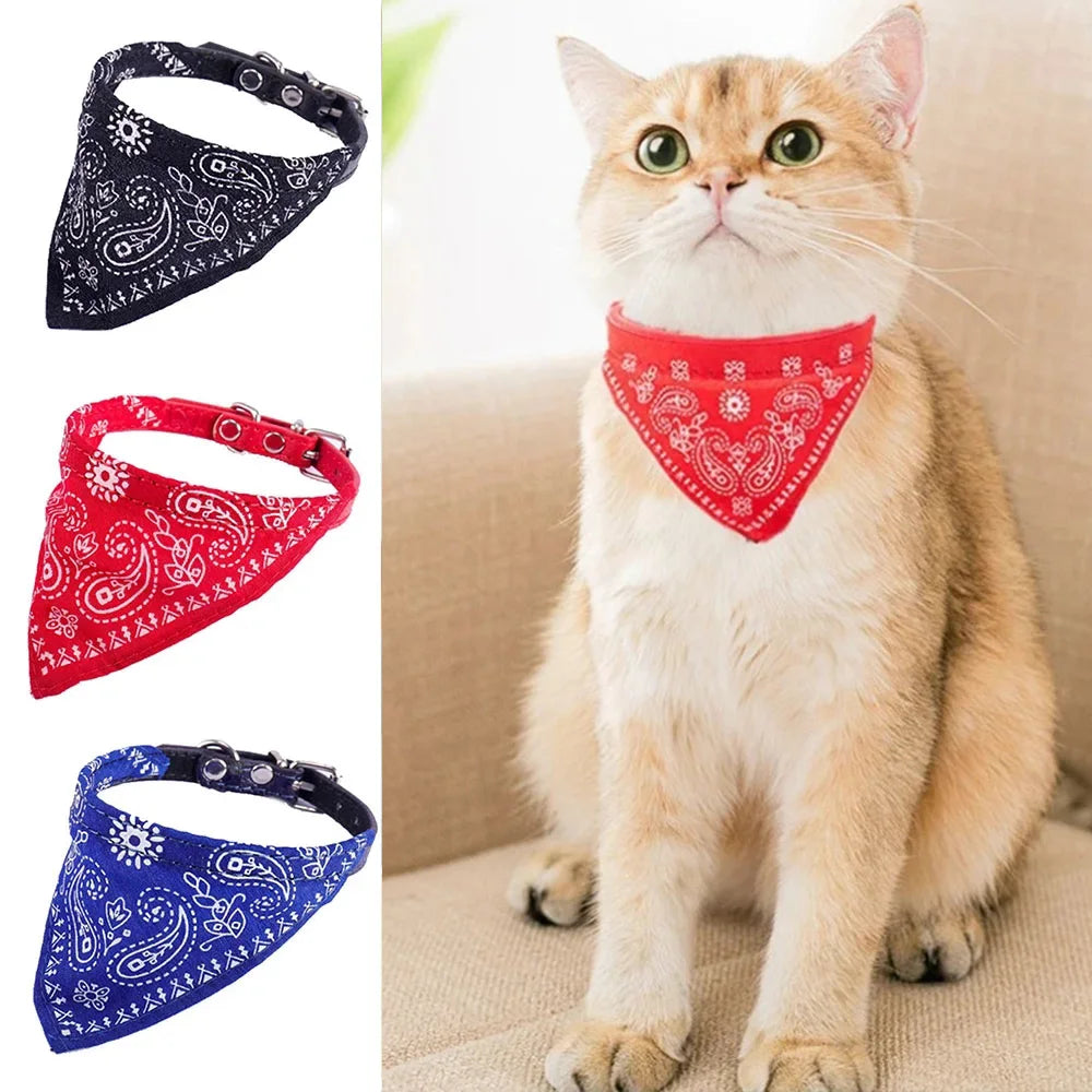 Adjustable Pet Bandana Collar