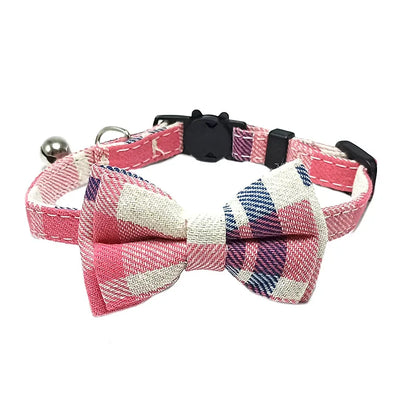 Pet Collar with Bow Tie