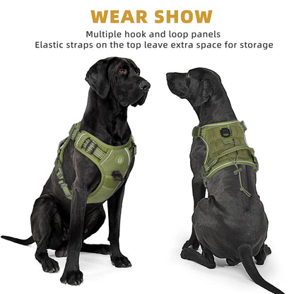 Tactical Dog Harness - No Pull Chest Attachment Point