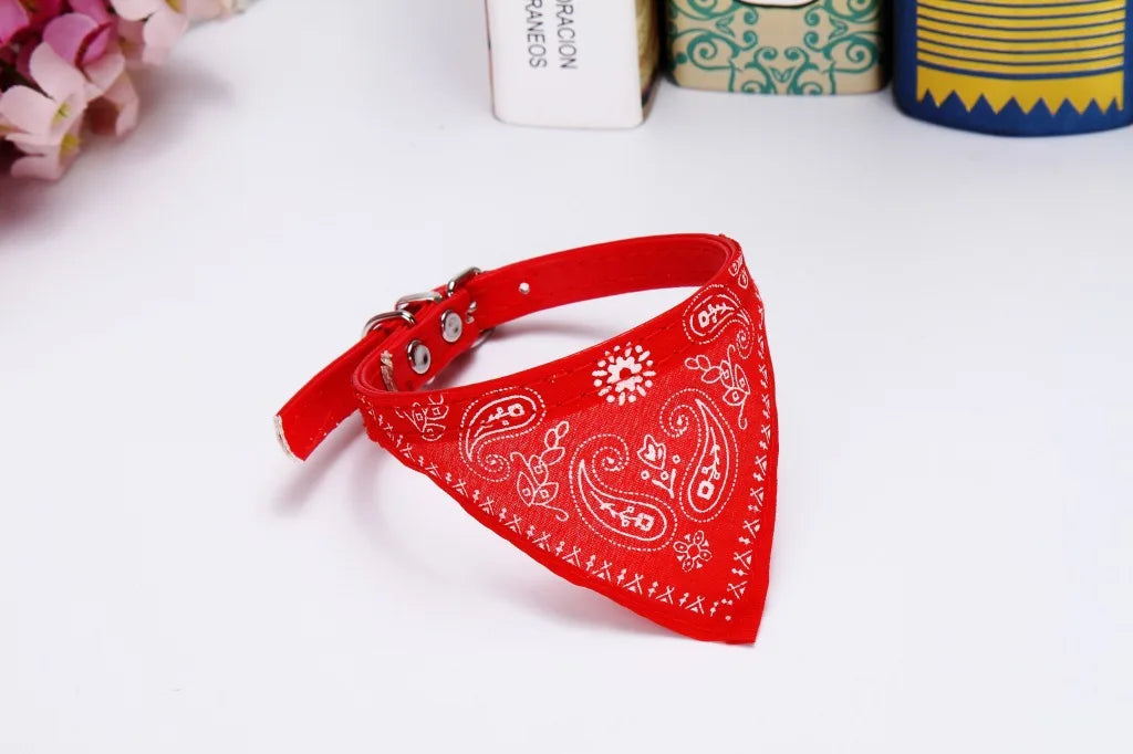 Adjustable Pet Bandana Collar