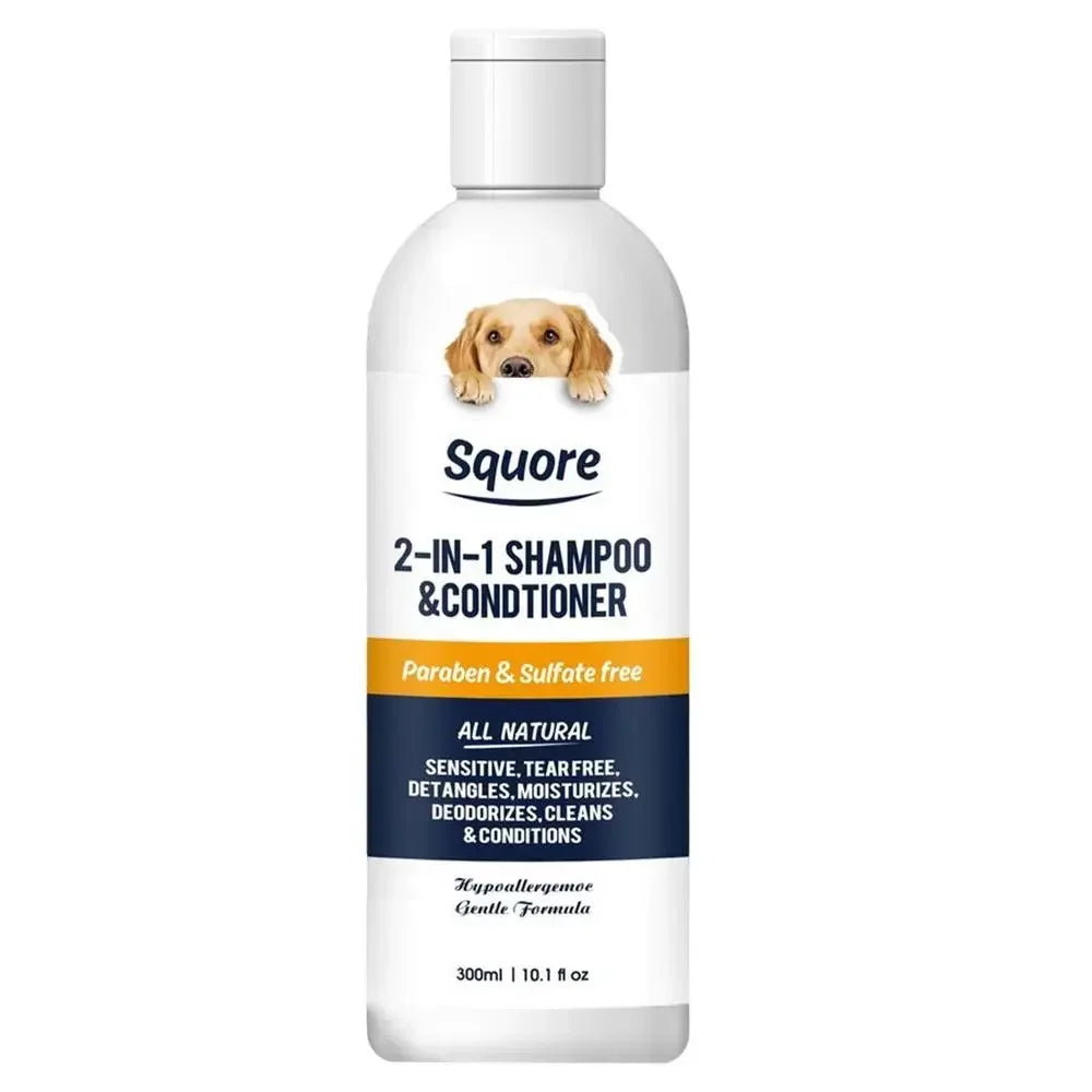 2 in 1 Puppy Shampoo & Conditioner - Moisturizing For Sensitive Skin