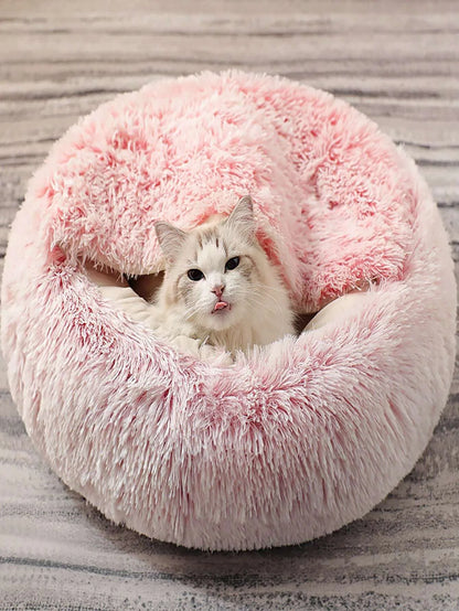 CozyNest™ 2-in-1 Plush Pet Bed