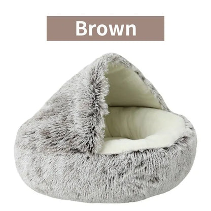 CozyNest™ 2-in-1 Plush Pet Bed