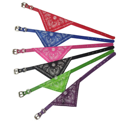 Adjustable Pet Bandana Collar