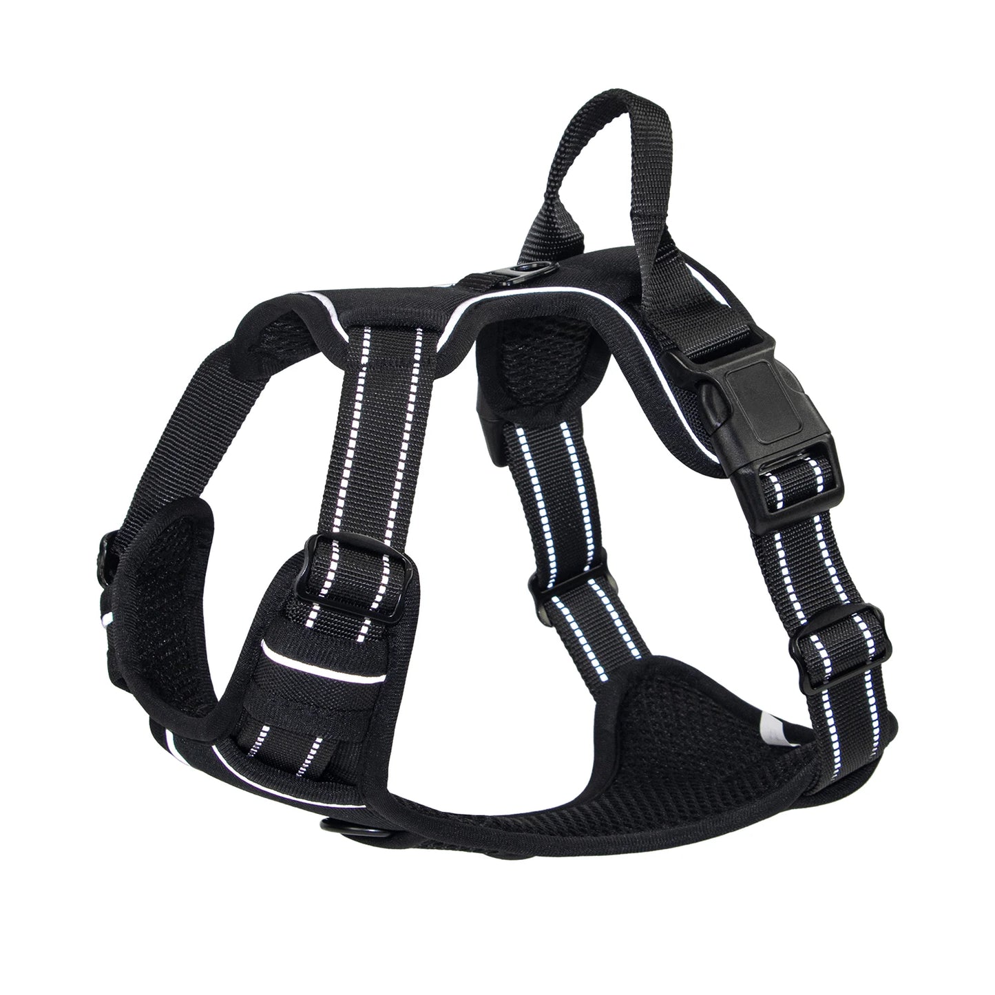 No-Pull Reflective Dog Harness with Front Clip & Easy Control Handle