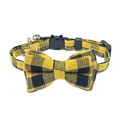 Pet Collar with Bow Tie