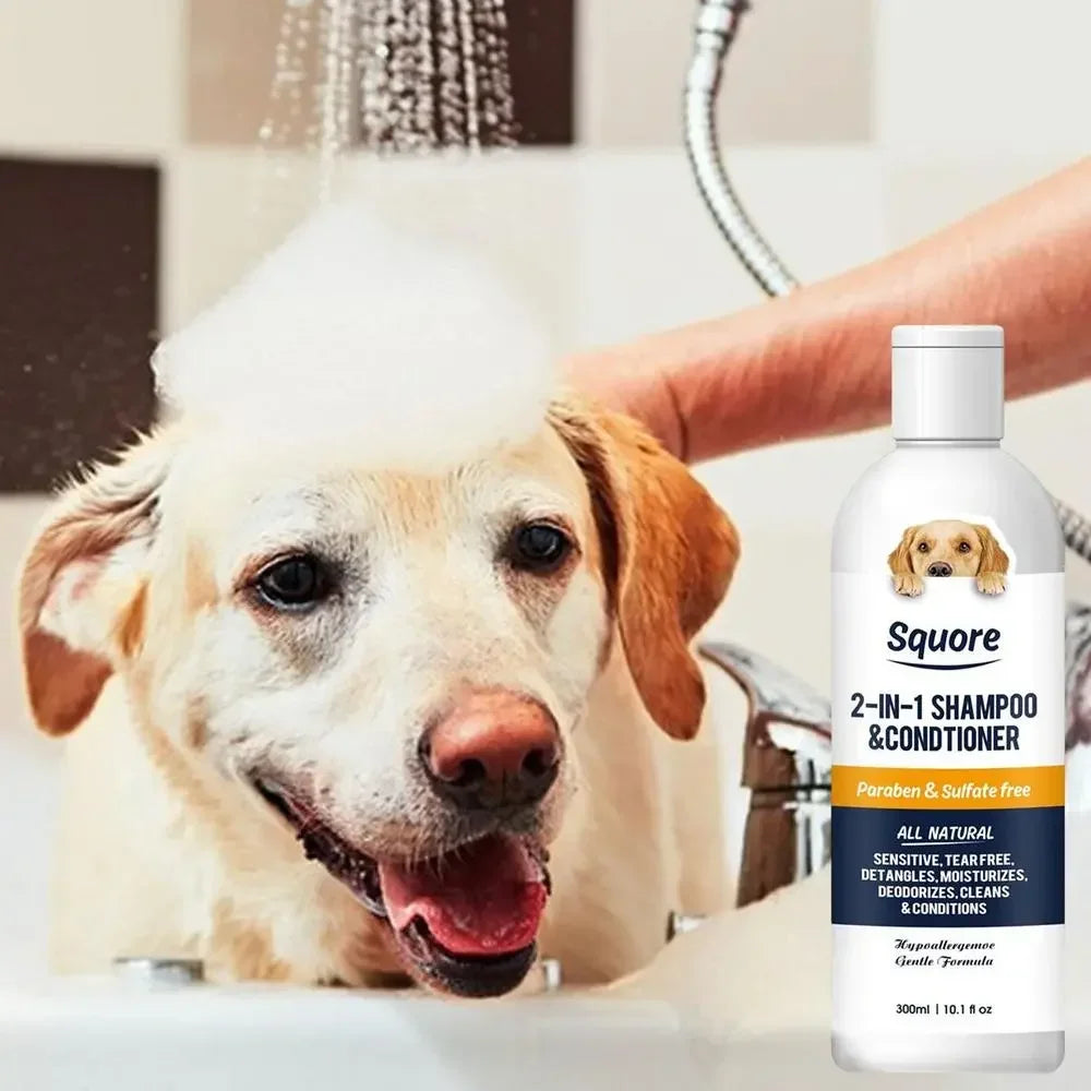 2 in 1 Puppy Shampoo & Conditioner - Moisturizing For Sensitive Skin