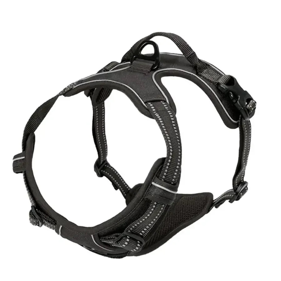 Heavy Duty No Pull Dog Harness with Front Clip - LARGE & small Dogs