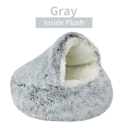 CozyNest™ 2-in-1 Plush Pet Bed