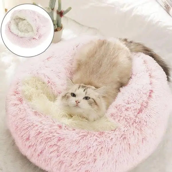 CozyNest™ 2-in-1 Plush Pet Bed