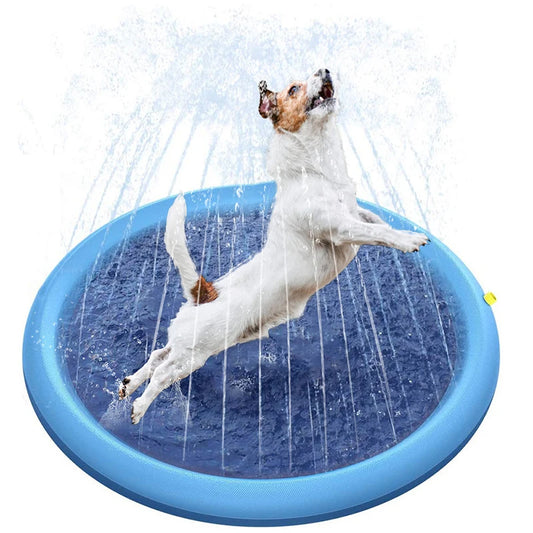 Inflatable Pet Sprinkler Pad – Fun & Refreshing Summer Play! 🐶💦