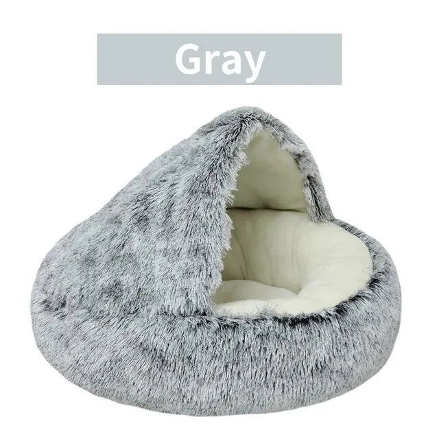 CozyNest™ 2-in-1 Plush Pet Bed