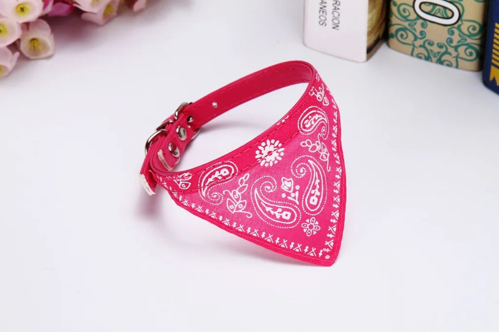 Adjustable Pet Bandana Collar