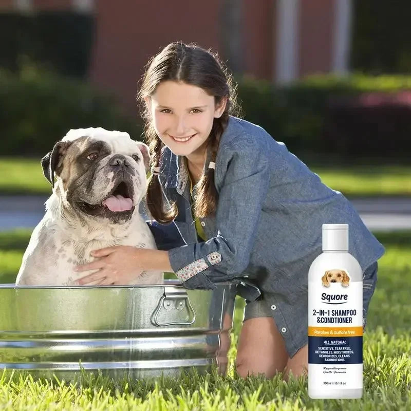 2 in 1 Puppy Shampoo & Conditioner - Moisturizing For Sensitive Skin