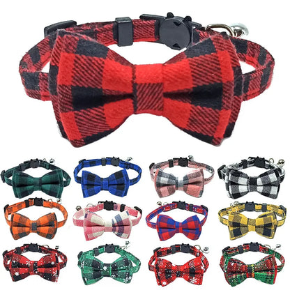 Pet Collar with Bow Tie