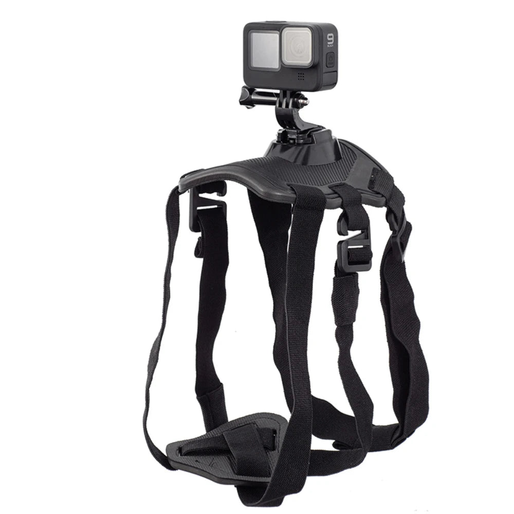 Dog Harness Camera Mount – Adventure Capture Vest for Action Cameras